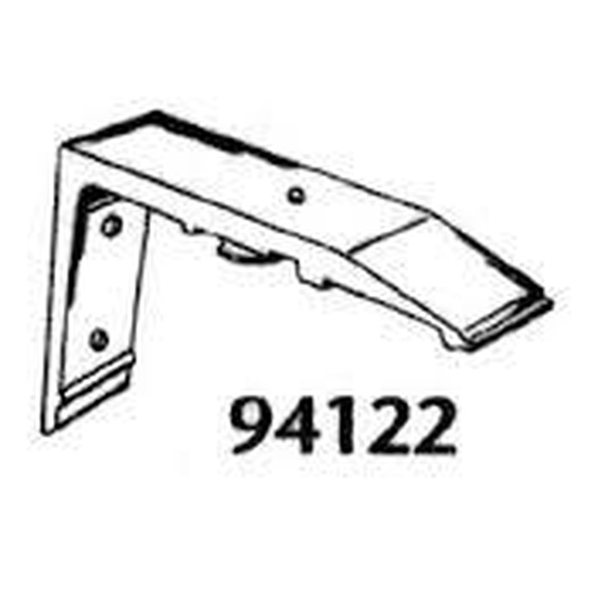 Kirsch Bracket & Support For 94001 Track - 3-1/2" - 94122 - Kirsch Architrac - Series 94001