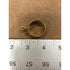 Kirsch Brass-Plated Eyelet Cafe Rings 1420B.63  1"  Inside Diameter - Brass Plated Brackets & Rodding