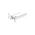 Kirsch Extruded Aluminum Architrac - 93001 Assembled - Kirsch Architrac - Series 93001 - DISCONTINUED, Kirsch Assembled Architrac