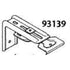 Kirsch Wall Bracket For 93001 Series - 94139 - Kirsch Architrac - Series 93001 - DISCONTINUED