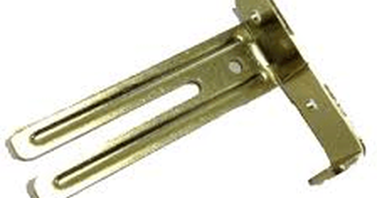 Metal Brackets For Elbows - 063 - Brass