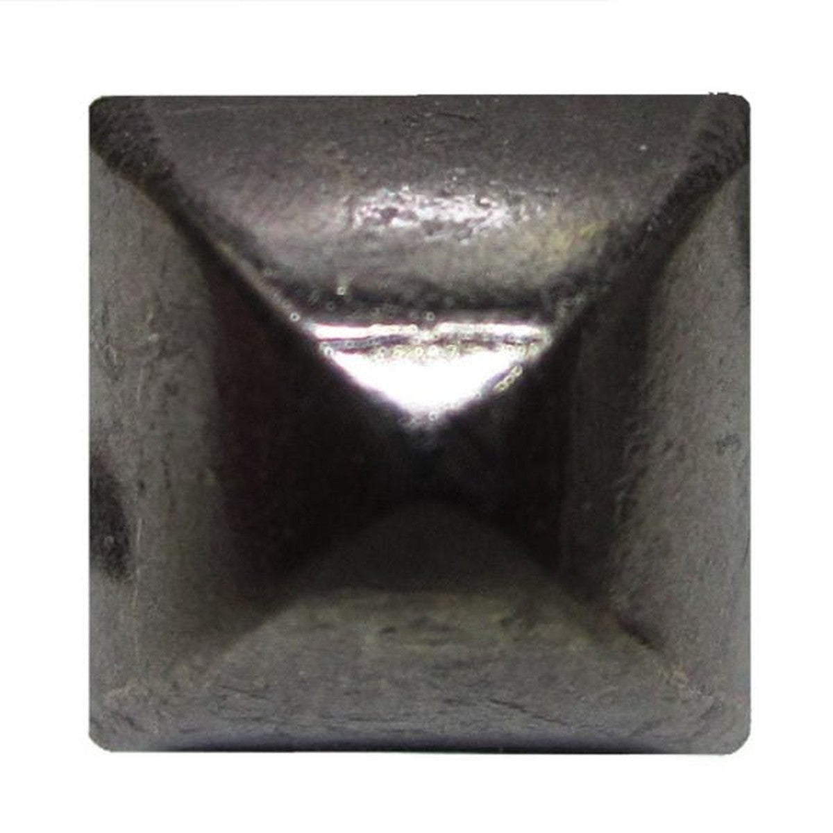 Moonburst #79 Square Pyramid 80/BX Head Size:3/8" Nail Length:1/2" - Alan Richard Textiles, LTD Black Diamond Decorative Nail Collection - Specialty Shapes