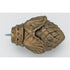 Pine Cone Finial With Plug - 801 - Iron Gold - Kirsch Wrought Iron, Kirsch Wrought Iron Finials