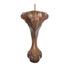 Queen Anne Walnut 10.5" x 6.5"-2.375" - Alan Richard Textiles, LTD Decorative Wooden Legs