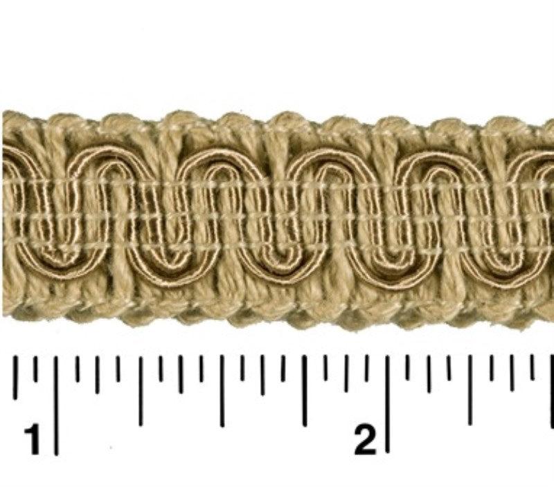 Rayon Scroll Gimp - C02 Oatmeal - Conso Scroll Gimp