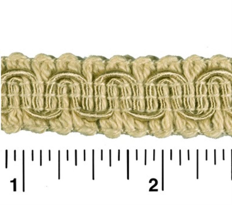 Rayon Scroll Gimp - C06 Ecru - Alan Richard Textiles, LTD Conso Scroll Gimp