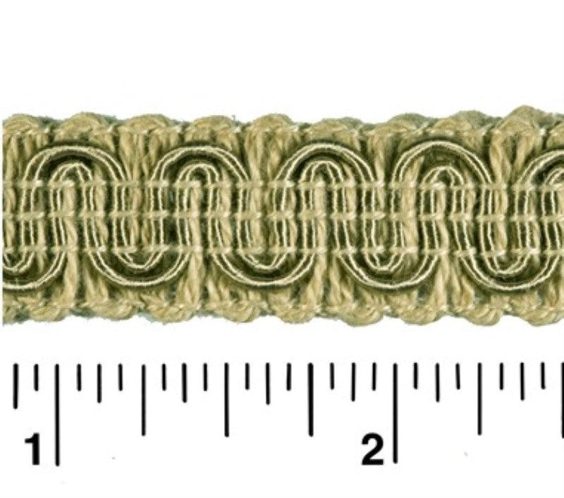 Rayon Scroll Gimp - C12 Sandstone - Conso Scroll Gimp
