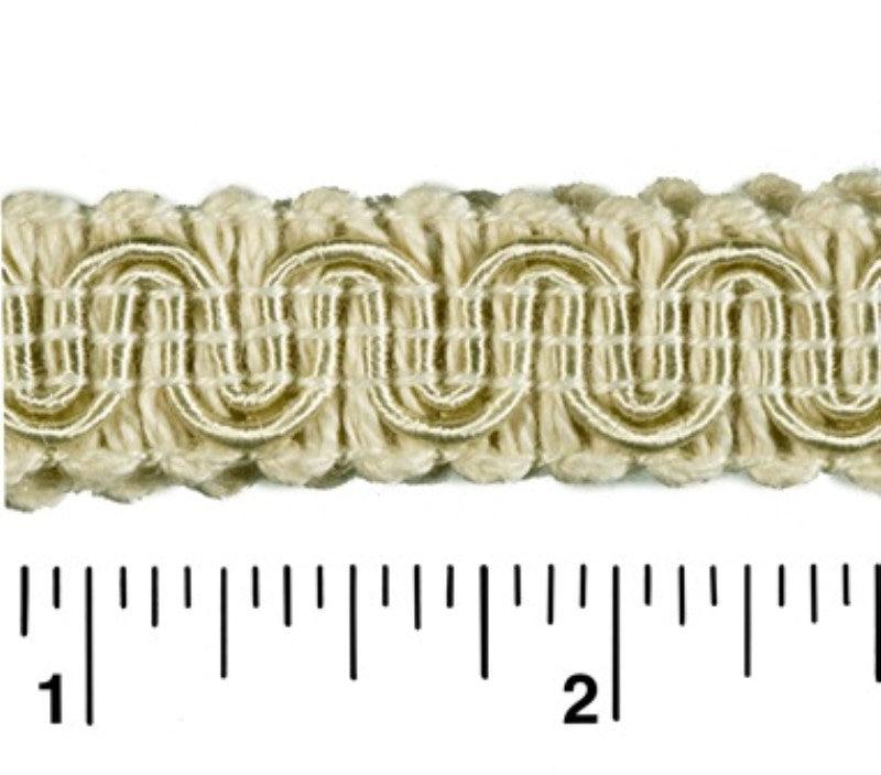 Rayon Scroll Gimp - C15 Vanilla - Conso Scroll Gimp
