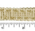 Rayon Scroll Gimp - C19 Off White - Alan Richard Textiles, LTD Conso Scroll Gimp