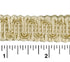 Rayon Scroll Gimp - C19 Off White - Alan Richard Textiles, LTD Conso Scroll Gimp