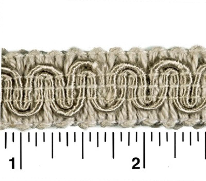 Rayon Scroll Gimp - C21 Parchment - Alan Richard Textiles, LTD Conso Scroll Gimp