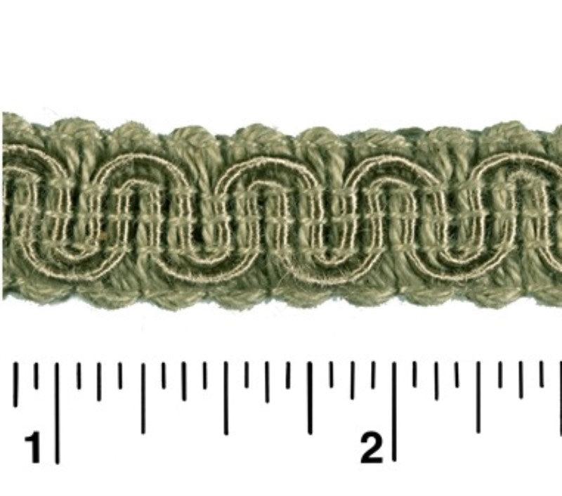 Rayon Scroll Gimp - C23 Pebble - Alan Richard Textiles, LTD Conso Scroll Gimp