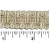 Rayon Scroll Gimp - C25 Ivory - Conso Scroll Gimp