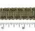 Rayon Scroll Gimp - C29 Taupe - Alan Richard Textiles, LTD Conso Scroll Gimp