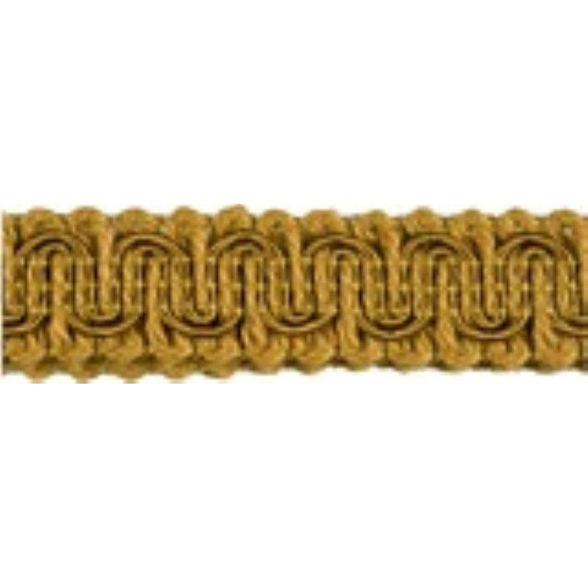 Rayon Scroll Gimp - D05 Old Gold - Conso Scroll Gimp