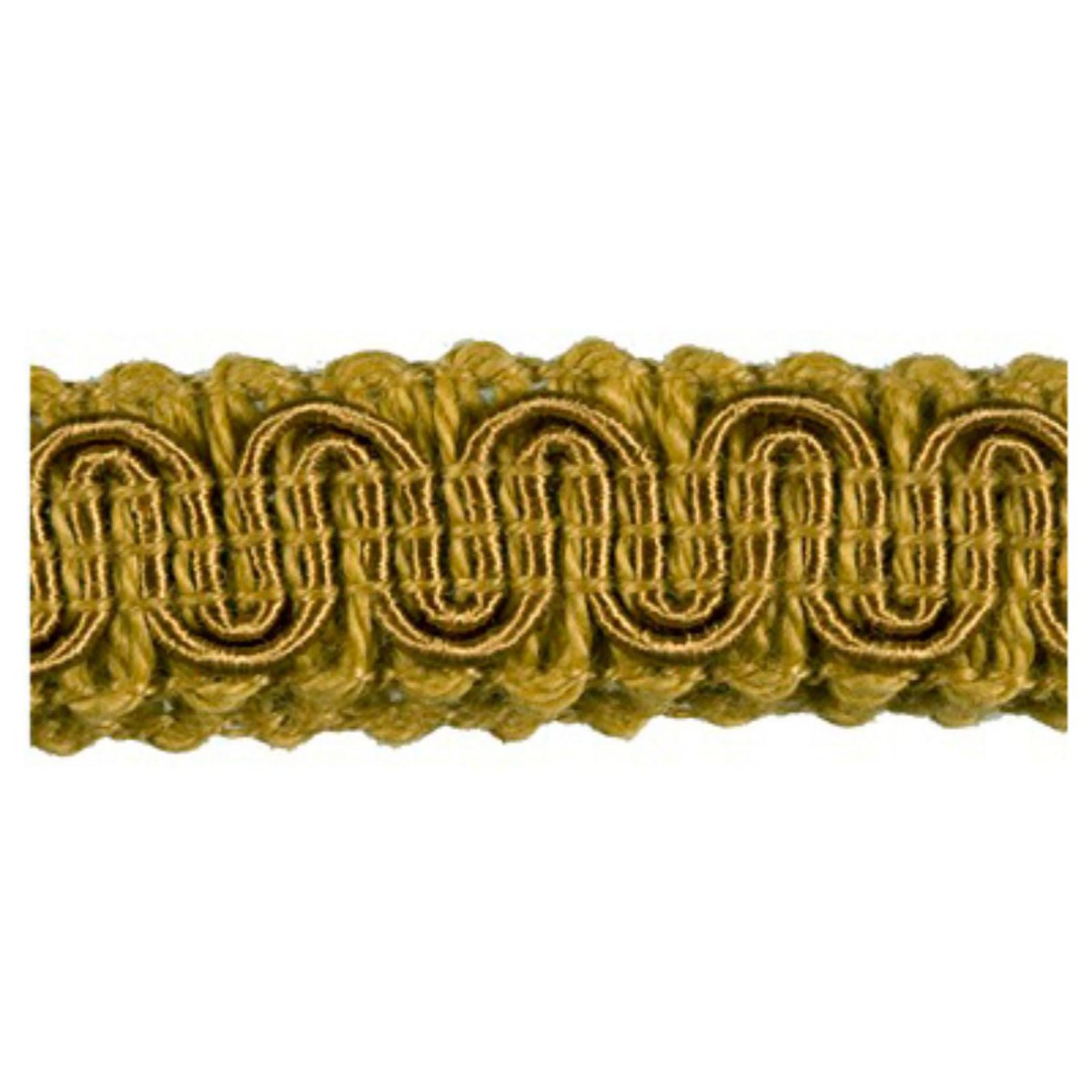 Rayon Scroll Gimp - D06 Antique Gold - Conso Scroll Gimp