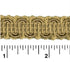 Rayon Scroll Gimp - D24 Harvest Gold - Alan Richard Textiles, LTD Conso Scroll Gimp