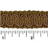 Rayon Scroll Gimp - E03 Brown - Conso Scroll Gimp