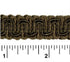 Rayon Scroll Gimp - E18 Mocha - Conso Scroll Gimp