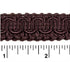 Rayon Scroll Gimp - H07 Eggplant - Alan Richard Textiles, LTD Conso Scroll Gimp