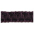 Rayon Scroll Gimp - H13 Black Rum - Alan Richard Textiles, LTD Conso Scroll Gimp