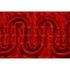 Rayon Scroll Gimp - J04 Red - Alan Richard Textiles, LTD Conso Scroll Gimp