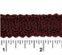 Rayon Scroll Gimp - J15 Black Cherry - Alan Richard Textiles, LTD Conso Scroll Gimp