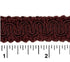 Rayon Scroll Gimp - J15 Black Cherry - Alan Richard Textiles, LTD Conso Scroll Gimp