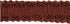 Rayon Scroll Gimp - K35 Dark Rust - Alan Richard Textiles, LTD Conso Scroll Gimp