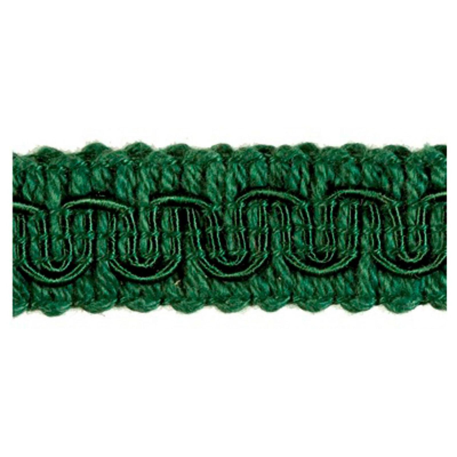Rayon Scroll Gimp - L39 Hunter Green - Alan Richard Textiles, LTD Conso Scroll Gimp