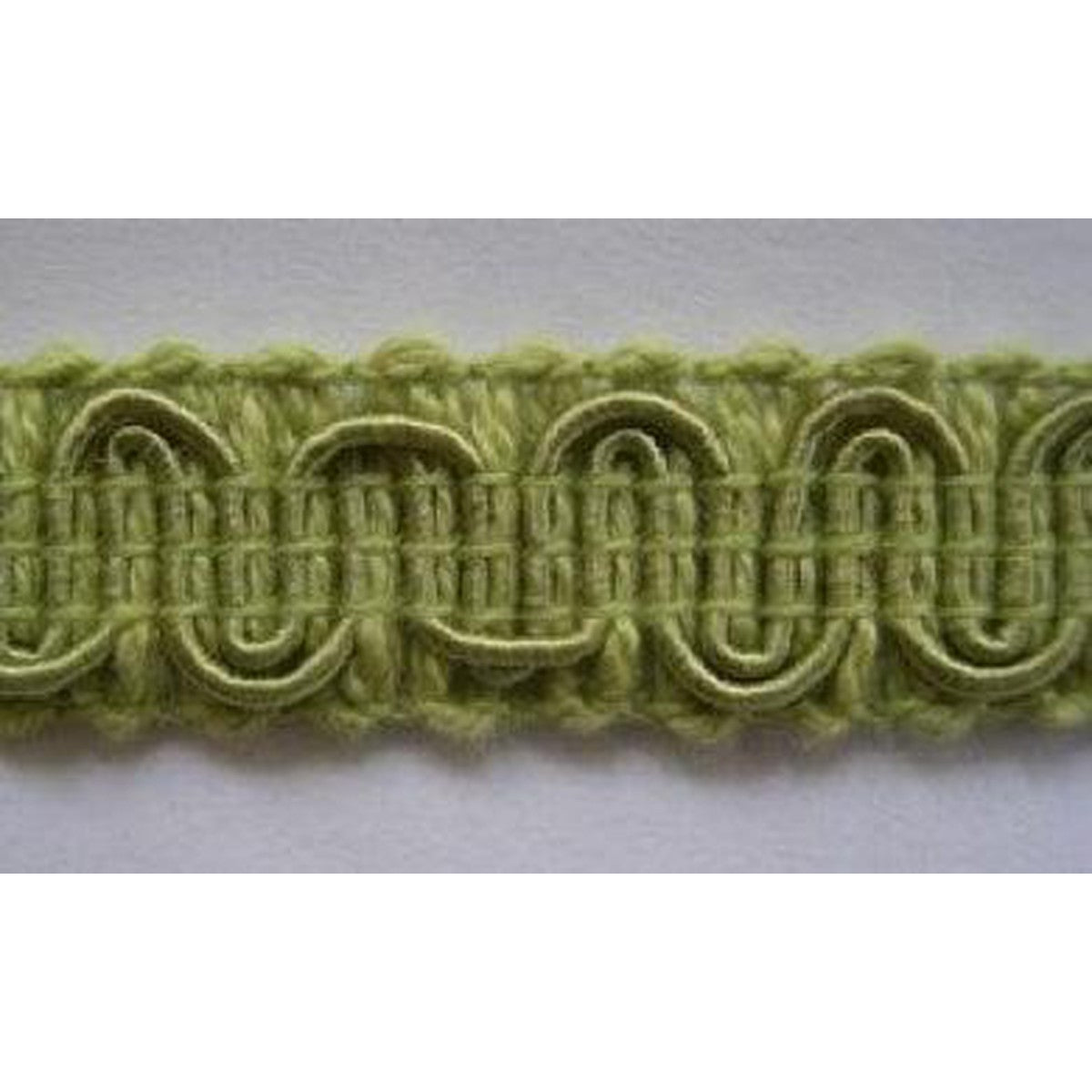 Rayon Scroll Gimp - L43 Leaf Green - Alan Richard Textiles, LTD Conso Scroll Gimp