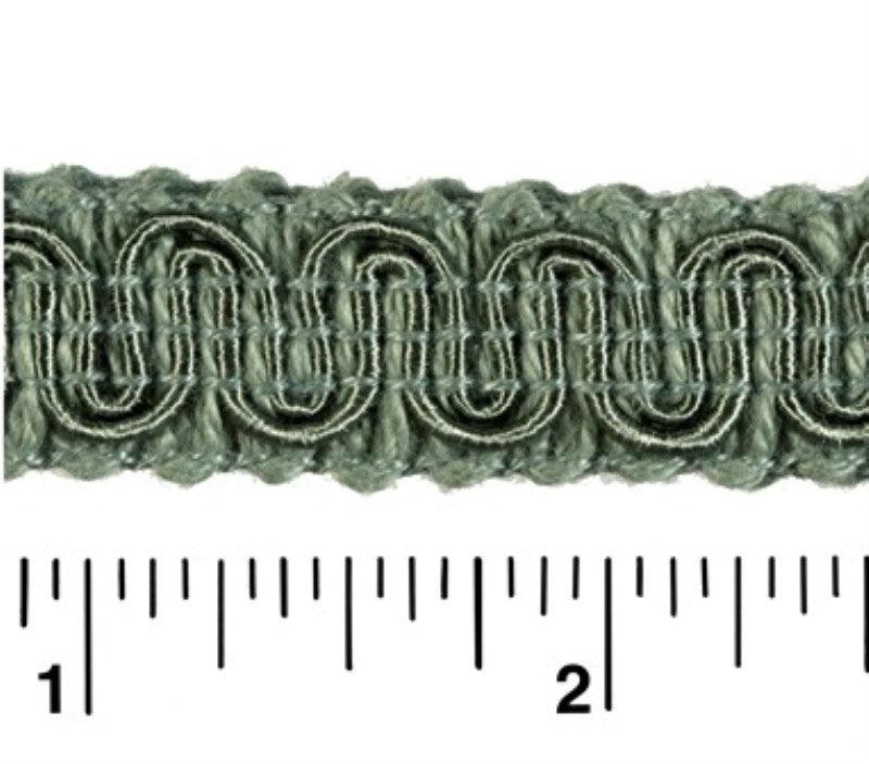 Rayon Scroll Gimp - L49 Sage - Alan Richard Textiles, LTD Conso Scroll Gimp