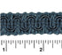 Rayon Scroll Gimp - M53 Medium Blue - Conso Scroll Gimp