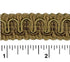 Rayon Scroll Gimp - PR08 Latte - Conso Scroll Gimp