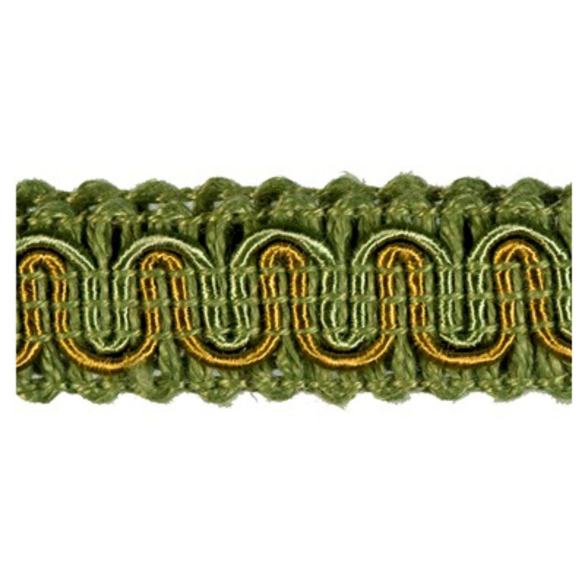 Rayon Scroll Gimp - PR12 Peridot - Alan Richard Textiles, LTD Conso Scroll Gimp