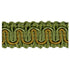 Rayon Scroll Gimp - PR12 Peridot - Alan Richard Textiles, LTD Conso Scroll Gimp