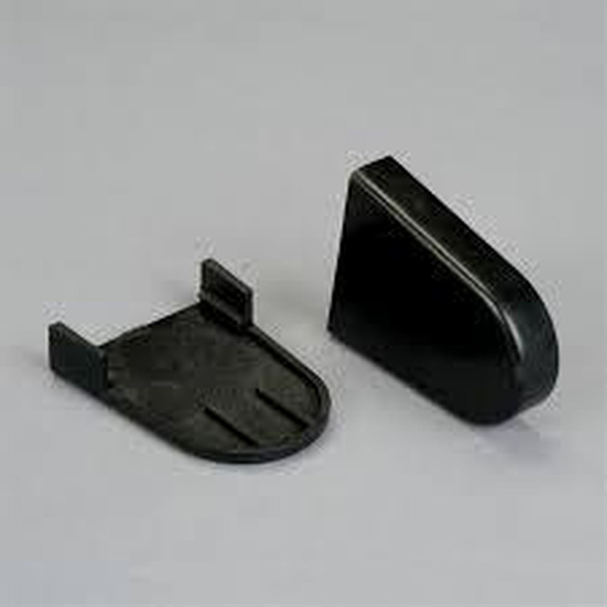 Rollease 1-1/2" R3-R8 Bracket Cover Set Black - Alan Richard Textiles, LTD R-Series Brackets