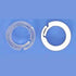 Roman Shade Split Rings - White - 100 Per Bag - Roman Shade Rings