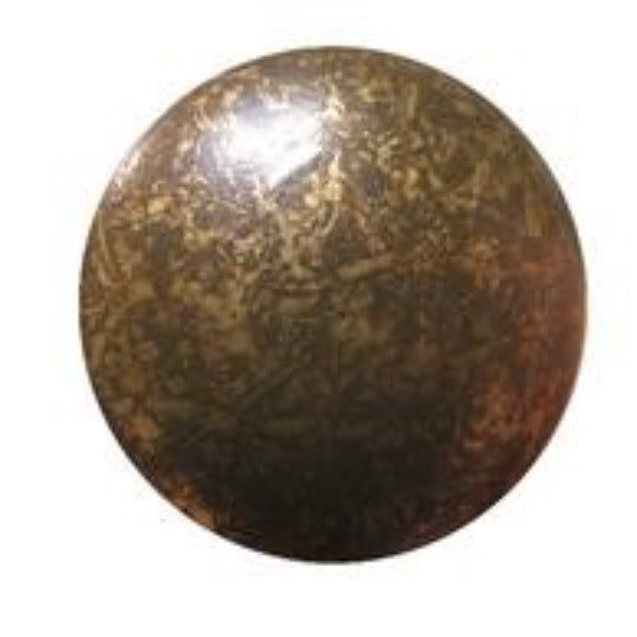 Sandstone #92 Low Dome Nail 50/BX Head Size:1 1/4" Nail Length:7/8" - Alan Richard Textiles, LTD Black Diamond Decorative Nail Collection