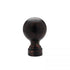 Select - Iron Works Ball Finial - Black - 845 - Alan Richard Textiles, LTD Select Iron Works Finials