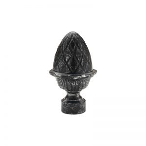 Select - Iron Works Cypress Finial - Black Pewter - 865 - Alan Richard Textiles, LTD Select Iron Works Finials