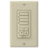 Somfy® DecoFlex WireFree, RTS 4 Wall Switch - Ivory - Alan Richard Textiles, LTD