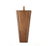 Square Leg Carved Walnut 5" x 2.25"-1.25" 50/case-B - Alan Richard Textiles, LTD Decorative Wooden Legs