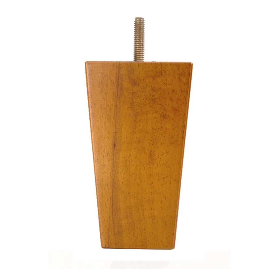 SQUARE LEG CHERRY 5" X 2.875"-1.875" 36/CASE-B - Alan Richard Textiles, LTD Decorative Wooden Legs