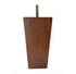 Square Leg Walnut 5" x 2.875"-1.875" 36/case-B - Alan Richard Textiles, LTD Decorative Wooden Legs