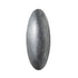 Steel #86 Oblong Nail 25/Box Head Size:1.2" X .45" Nail Length:5/8" - Alan Richard Textiles, LTD Black Diamond Decorative Nail Collection - Specialty Shapes