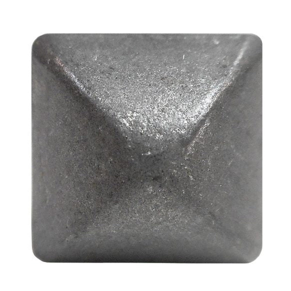 Steel #86 Square Pyramid 80/BX Head Size:3/8" Nail Length:1/2" - Alan Richard Textiles, LTD Black Diamond Decorative Nail Collection - Specialty Shapes