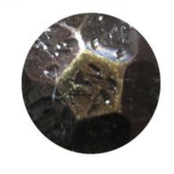 Sunburst #94 Hammered Nail 150/BX Head Size: 3/4" Nail Length:5/8" - Alan Richard Textiles, LTD Black Diamond Decorative Nail Collection