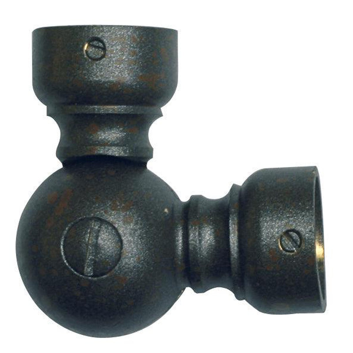 Swivel Connector Black 1 3/16" - Alan Richard Textiles, LTD Forest Porto 1-3/16" Royal Wrought Iron