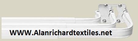 Triple Curtain Rod 51"-86" Clearance 1-1/4" ;1 Support - Alan Richard Textiles, LTD Kirsch Curtain Rods & Components